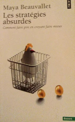 Libro usado en venta: Les strategies absurdes de Maya Beauvallet; editorial Seuil impreso en 2009 realizamos envios a todo el mundo.1