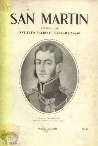 Libro usado en venta: Revista del instituto nacional Sanmartiniano N? 16 de San Martin; editorial Instituto Nacional Sanmartiniano impreso en 1947.1