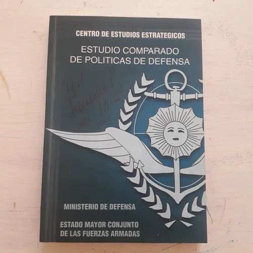 Libro usado en venta: Estudio comparado de politicas de defensa; editorial Centro de estudios estrategicos impreso en 2003 envios a todo el mundo.1