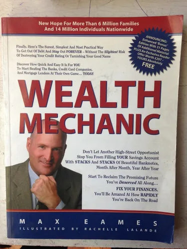 Libro usado en venta: Wealth mechanic de Max Eames; editorial North Star Press impreso en 2006 realizamos envios a todo el mundo.1