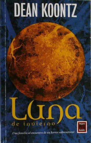Libro usado en venta: Luna de invierno de Dean R. Koontz; editorial Javier Vergara impreso en 1999 realizamos envios a todo el mundo.1