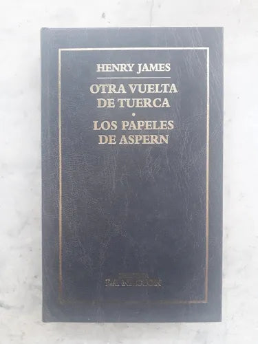 Libro usado en venta: Otra vuelta de tuerca - Los papeles de Aspern de Henry James; editorial Planeta impreso en 2000 envios a todo el mundo.1