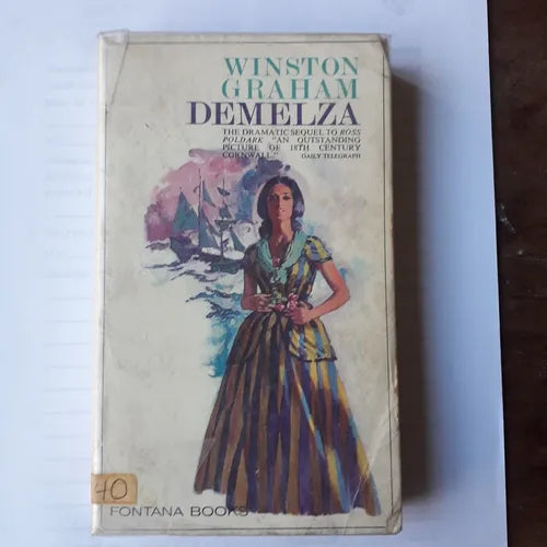 Libro usado en venta: Demelza de Winston Graham; editorial Fontana impreso en 1970 realizamos envios a todo el mundo.1