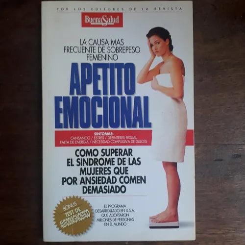 Libro usado en venta: Buena Salud: Apetito emocional de Revista; impreso en 2005 realizamos envios a todo el mundo.1
