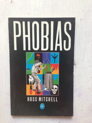 Libro usado en venta: Phobias de Ross Mitchell; editorial Penguin Books impreso en 1982 realizamos envios a todo el mundo.1