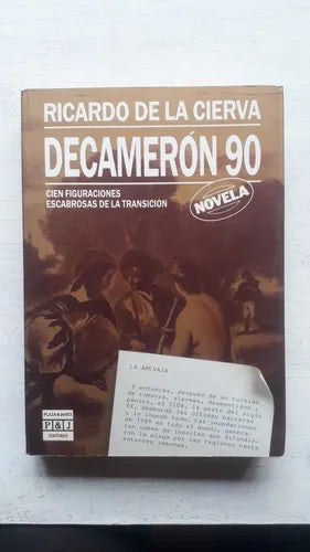 Libro usado en venta: Decameron 90 de Ricardo de la Cierva; editorial Plaza & Janes impreso en 1988 realizamos envios a todo el mundo.1