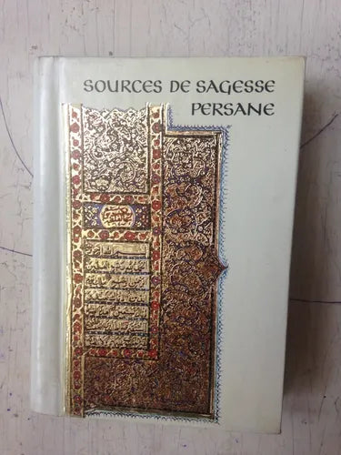 Libro usado en venta: Sources de sagesse persane; editorial Weber impreso en 1974 realizamos envios a todo el mundo.1
