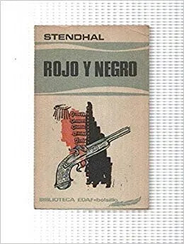 Libro usado en venta: Rojo y negro de Stendhal; editorial Edaf impreso en 1971 realizamos envios a todo el mundo.1