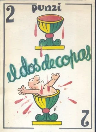 Libro usado en venta: El dos de copas de Orlando Mario Punzi; editorial Aves de un mismo plumaje impreso en 1988 realizamos envios a todo el mundo.1