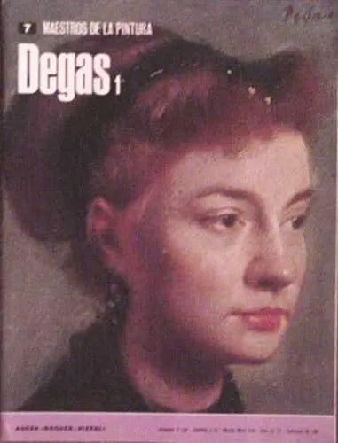 Libro usado en venta: Maestros de la pintura - Degas 1 y 2 de Fasciculos; editorial Anesa - Noguer - Rizzoli realizamos envios a todo el mundo.1