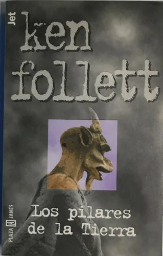Libro usado en venta: Los pilares de la Tierra de Ken Follett; editorial Plaza & Janés impreso en 1999 realizamos envios a todo el mundo.1