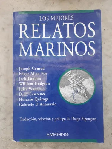 Libro usado en venta: Los mejores relatos marinos; editorial Ameghino impreso en 1997 realizamos envios a todo el mundo.1
