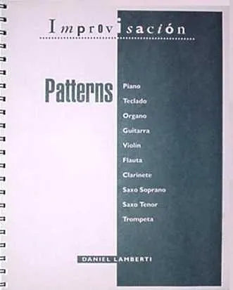 Libro usado en venta: Improvisacion patterns de Daniel Lamberti; editorial Ediciones del Autor impreso en 1996 realizamos envios a todo el mundo.1