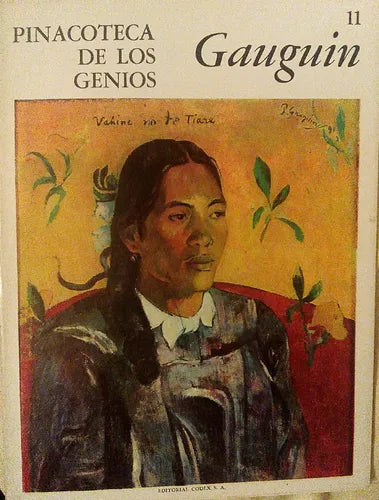Libro usado en venta: Pinacoteca de los genios 11 de Pablo Gauguin; editorial Codex impreso en 1964 realizamos envios a todo el mundo.1
