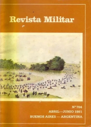Libro usado en venta: Abril - Junio 1981 de Revista Militar; editorial Circulo Militar impreso en 1981 realizamos envios a todo el mundo.1