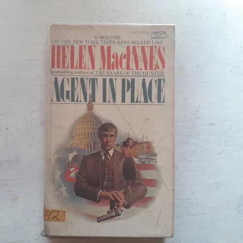 Libro usado en venta: Agent in place de Helen MacInnes; editorial Fawcett impreso en 1976 realizamos envios a todo el mundo.1