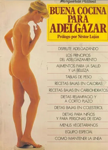 Libro usado en venta: Buena cocina para adelgazar de Marguerite Patten; impreso en 1980 realizamos envios a todo el mundo.1