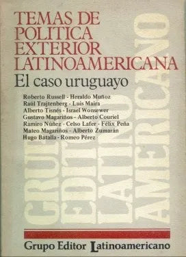 Libro usado en venta: Temas de politica exterior latinoamericana; editorial Grupo Editor Latinoamericano impreso en 1986 envios a todo el mundo.1