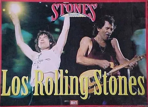Libro usado en venta: Los Rolling Stones; editorial Gente realizamos envios a todo el mundo.1