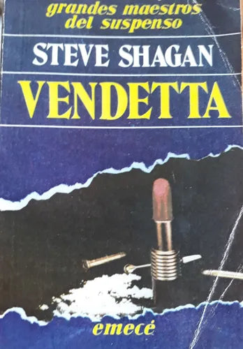Libro usado en venta: Vendetta de Steve Shagan; editorial Emece impreso en 1987 realizamos envios a todo el mundo.1