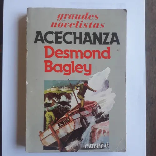 Libro usado en venta: Acechanza de Desmond Bagley; editorial Emece impreso en 1981 realizamos envios a todo el mundo.1