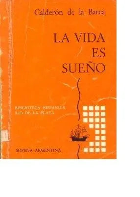 Libro usado en venta: La vida es sue?o de Pedro Calderon de la Barca; editorial Ramon Sopena impreso en 1969 realizamos envios a todo el mundo.1