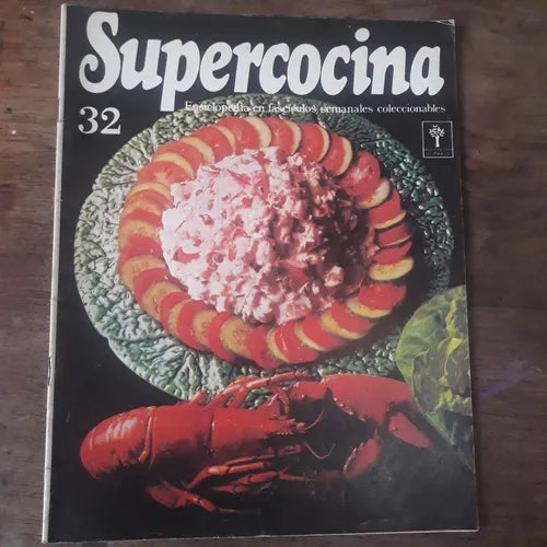 Libro usado en venta: Supercocina - N?32 de Enciclopedia; editorial Abril impreso en 1975 realizamos envios a todo el mundo.1