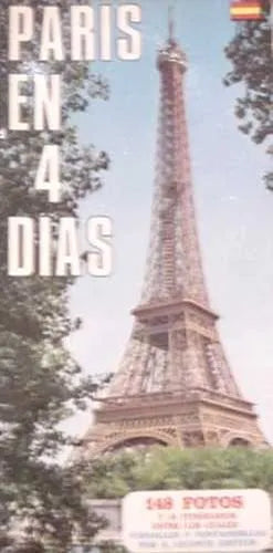Libro usado en venta: Paris en 4 dias; editorial A. Leconte impreso en 1984 realizamos envios a todo el mundo.1
