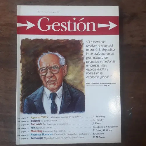 Libro usado en venta: Gestion Vol - N? 4 de Revista; impreso en 1996 realizamos envios a todo el mundo.1