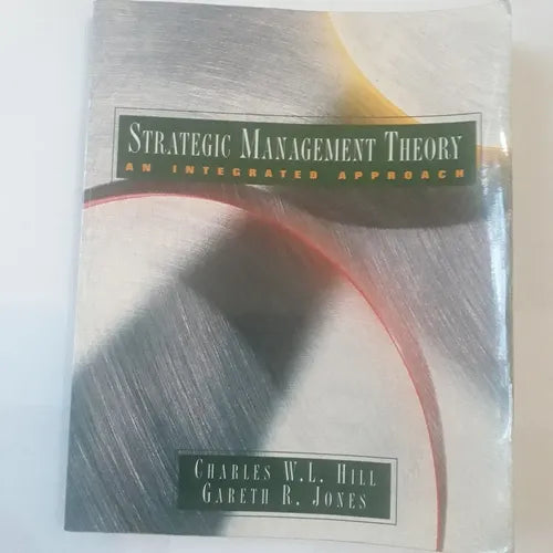 Libro usado en venta: Strategic management theory: an integrated approach de Charles Hill - Gareth R. Jones; Houghton Mifflin Company impreso en 19981.1
