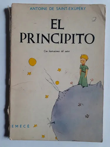 Libro usado en venta: El principito de Antoine De Saint Exupery; editorial Emece impreso en 1994 realizamos envios a todo el mundo.1