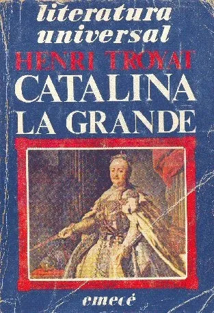 Libro usado en venta: Catalina la grande de Henri Troyat; editorial Emece impreso en 1979 realizamos envios a todo el mundo.1