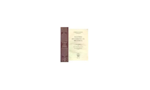Libro usado en venta: Facundo - Recuerdos de provincia de Domingo Faustino Sarmiento; editorial Aguilar impreso en 1950 envios a todo el mundo.1