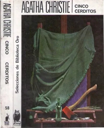 Libro usado en venta: Cinco cerditos de Agatha Christie; editorial Molino impreso en 1981 realizamos envios a todo el mundo.1