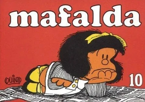 Libro usado en venta: Mafalda 10 de Quino; editorial Ediciones de la Flor realizamos envios a todo el mundo.1