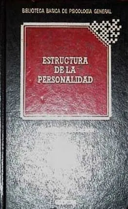 Libro usado en venta: Estructura de la personalidad de Francisco Nuñoz Martin; editorial Quorum impreso en 1986 realizamos envios a todo el mundo.1