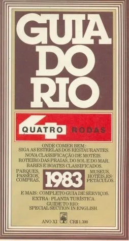 Libro usado en venta: Guia do Rio; impreso en 1983 realizamos envios a todo el mundo.1
