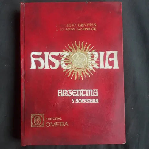 Libro usado en venta: Historia argentina y americana (Tomo IV) de Ricardo Levene; editorial Omeba impreso en 1978 realizamos envios a todo el mundo.1