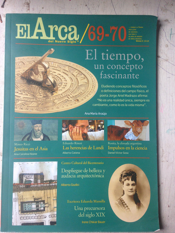 Libro usado en venta: El Arca del nuevo siglo 69-70 de Revista; impreso en 2013 realizamos envios a todo el mundo.1