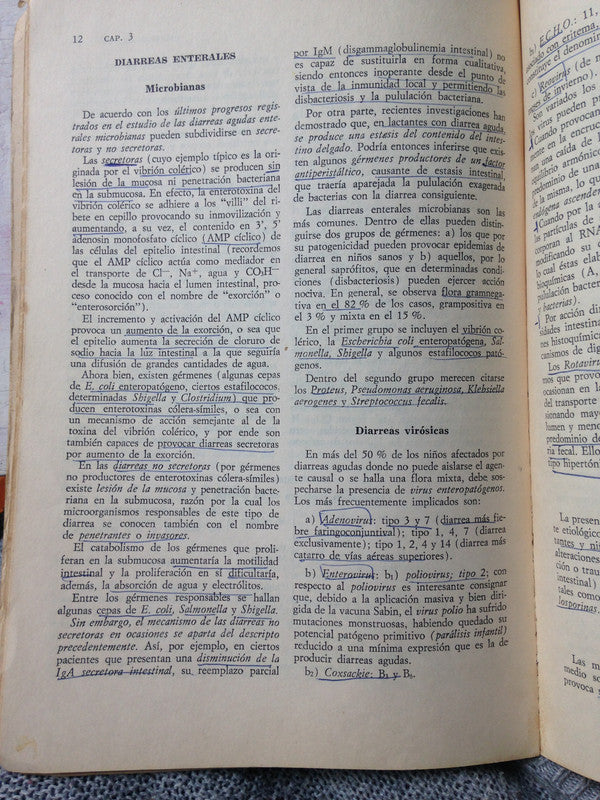 Libro usado en venta: Medio interno en pediatria de A. F. Gandolfi - F. Passarino; editorial Lopez Libreros impreso en 1980 envios a todo el mundo.3