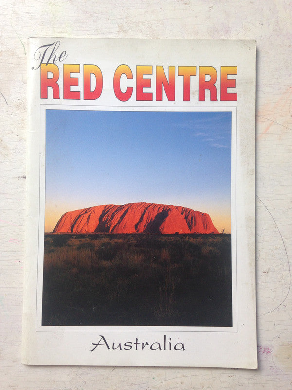 Libro usado en venta: The red centre - Australia de Revista; editorial Nucolorvue Productions realizamos envios a todo el mundo.1