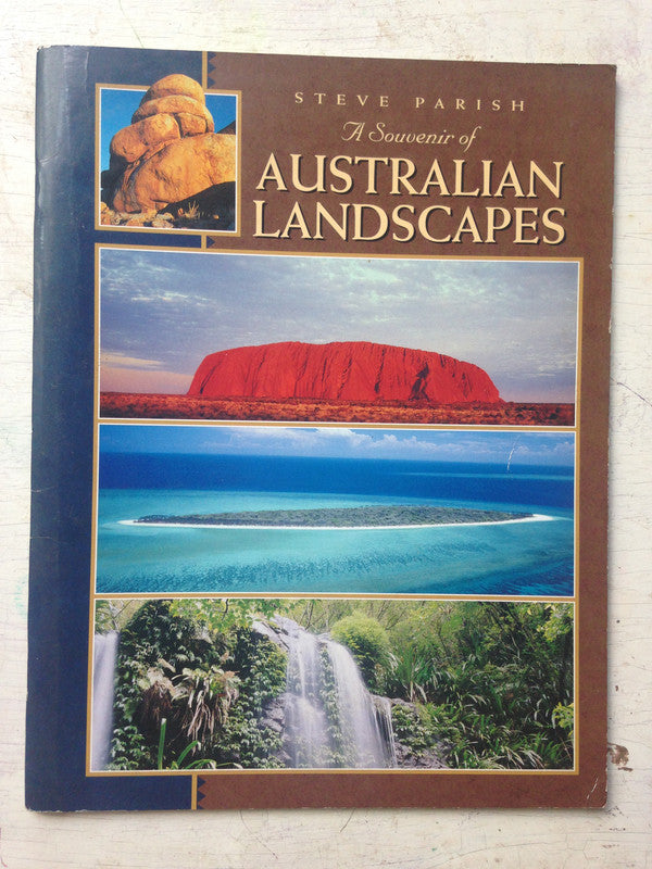 Libro usado en venta: A souvenir of Australian Landscapes de Steve Parish; editorial Steve Parish realizamos envios a todo el mundo.1