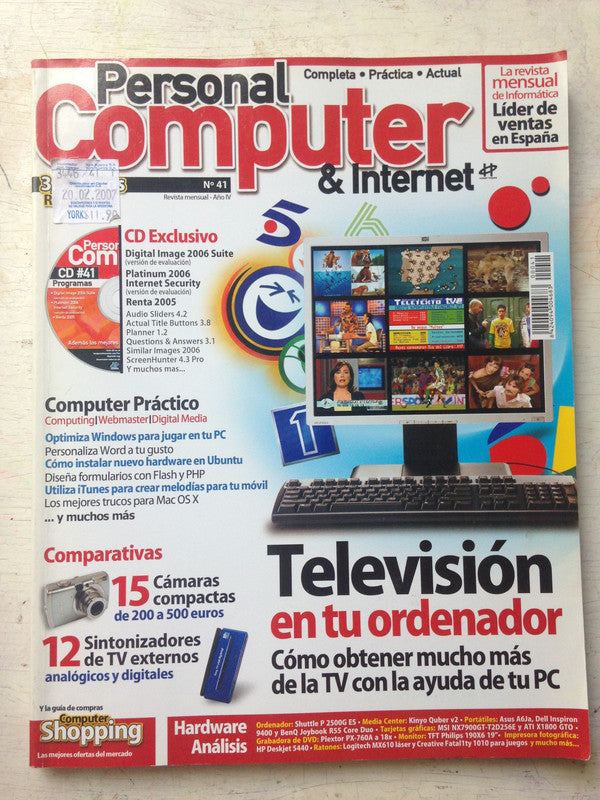 Libro usado en venta: Personal Computer & Internet - N? 1 de Revista; realizamos envios a todo el mundo.1