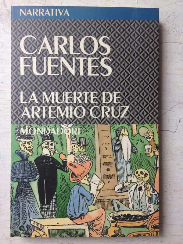 Libro usado en venta: La muerte de Artemio Cruz de Carlos Fuentes; editorial Grijalbo impreso en 1993 realizamos envios a todo el mundo.1