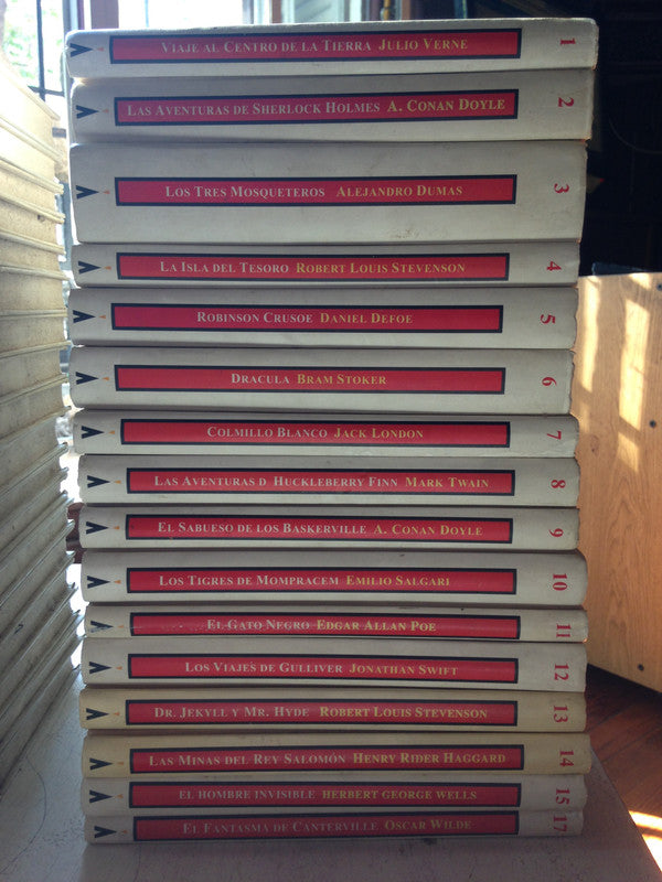 Libro usado en venta: Biblioteca de Aventura y Misterio (61 libros) de Colección; editorial Altaya impreso en 1994 realizamos envios a todo el mundo.2