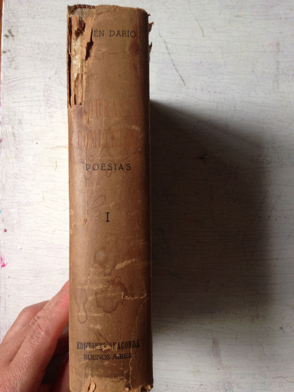 Libro usado en venta: Obras completas de Gustavo Adolfo Becquer; editorial Anaconda impreso en 1947 realizamos envios a todo el mundo.2
