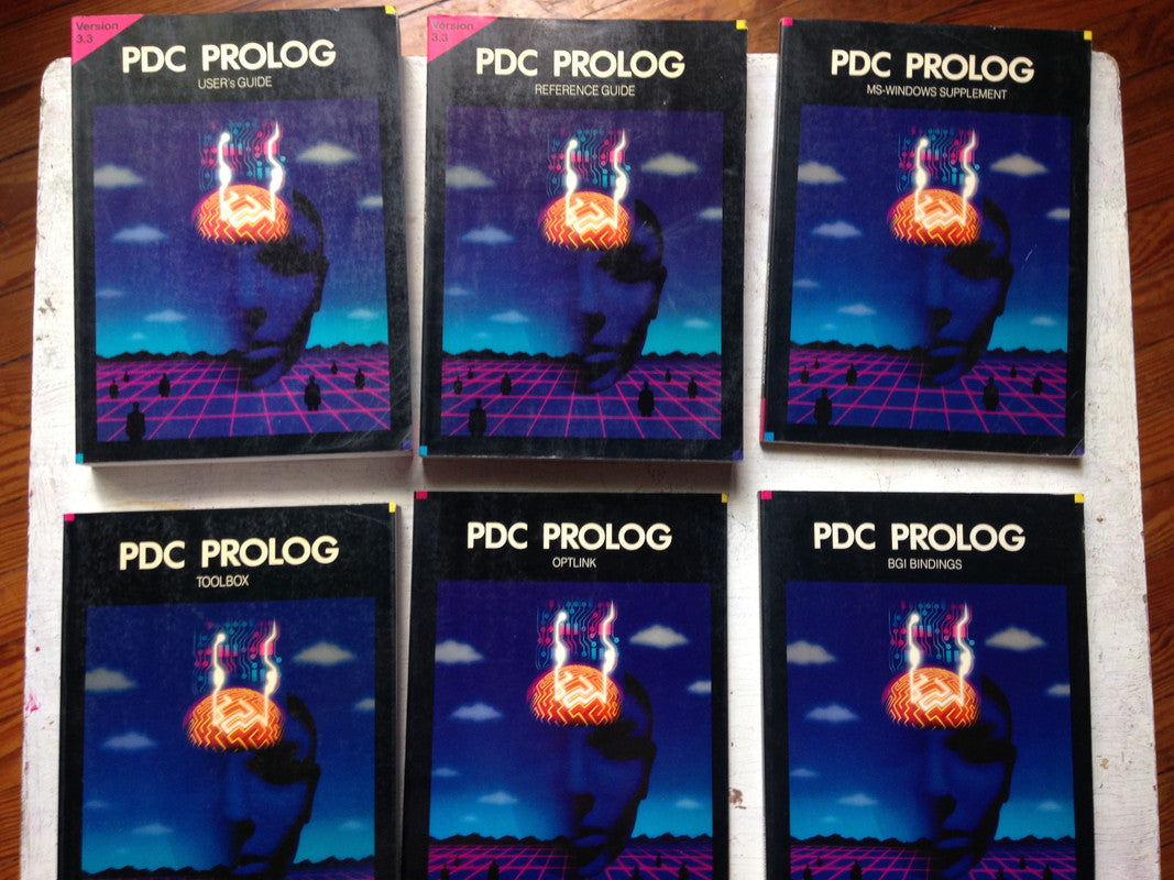 Libro usado en venta: PDC Prolog version 3.30 - 3.20 (6 volumenes); editorial Prolog Development impreso en 1986 realizamos envios a todo el mundo.1