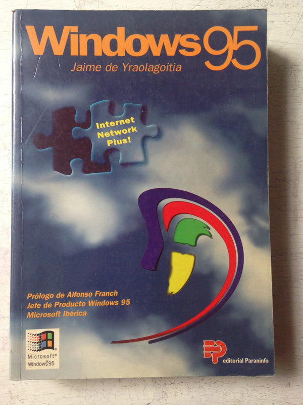 Libro usado en venta: Windows 95 de Jaime de Yraolagoitia; editorial Paraninfo impreso en 1995 realizamos envios a todo el mundo.1