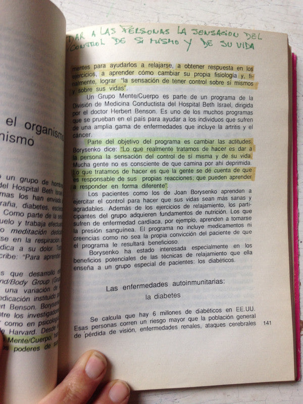 Libro usado en venta: El medico interior de Steven Locke - Douglas Colligan; editorial Sudamericana impreso en 1991 realizamos envios a todo el mundo.2