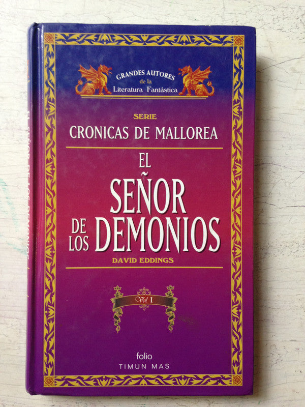 Libro usado en venta: El se?or de los demonios - Vol 1 de David Eddings; editorial Timun Mas impreso en 1996 realizamos envios a todo el mundo.1
